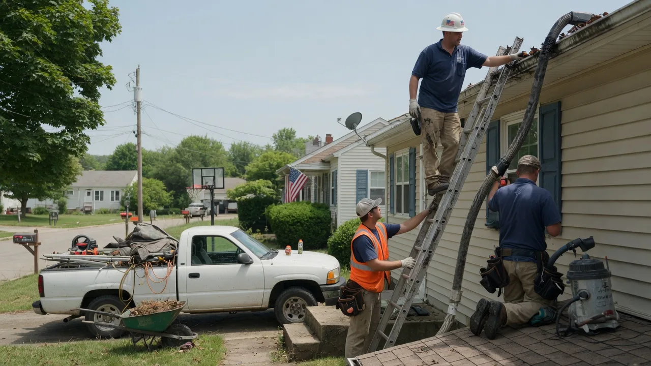 Gutter Installation in Liberty Mills, IN near me